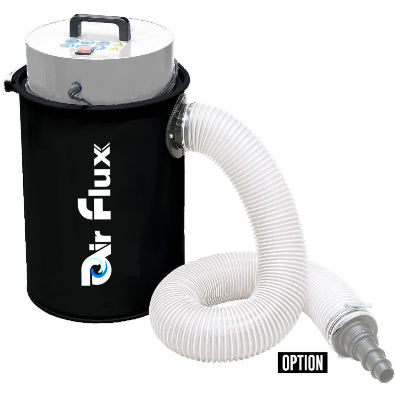 Air Flux Bucket stofzuiger AF1100/45 230V + 2m flex gratis