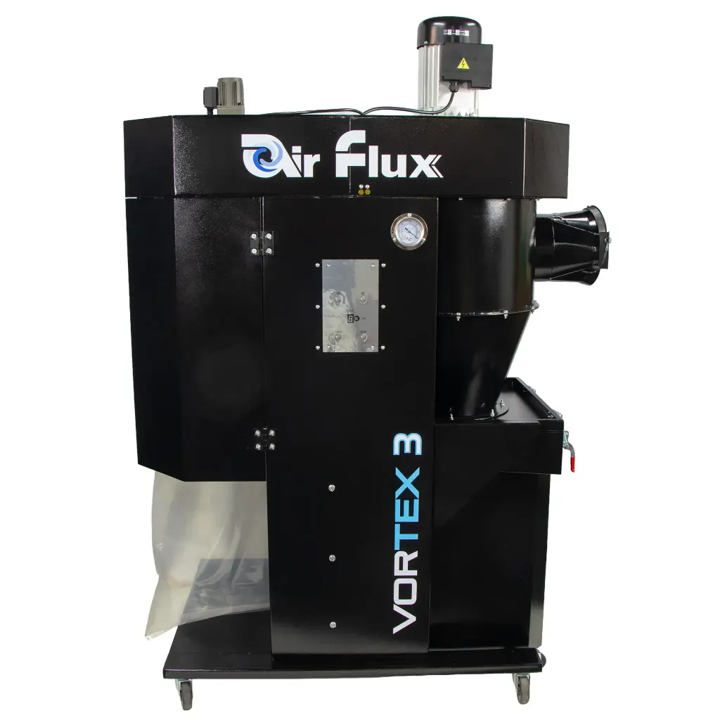 Air Flux cycloon stofafzuiging VORTEX 3 - 230V, 3 PK