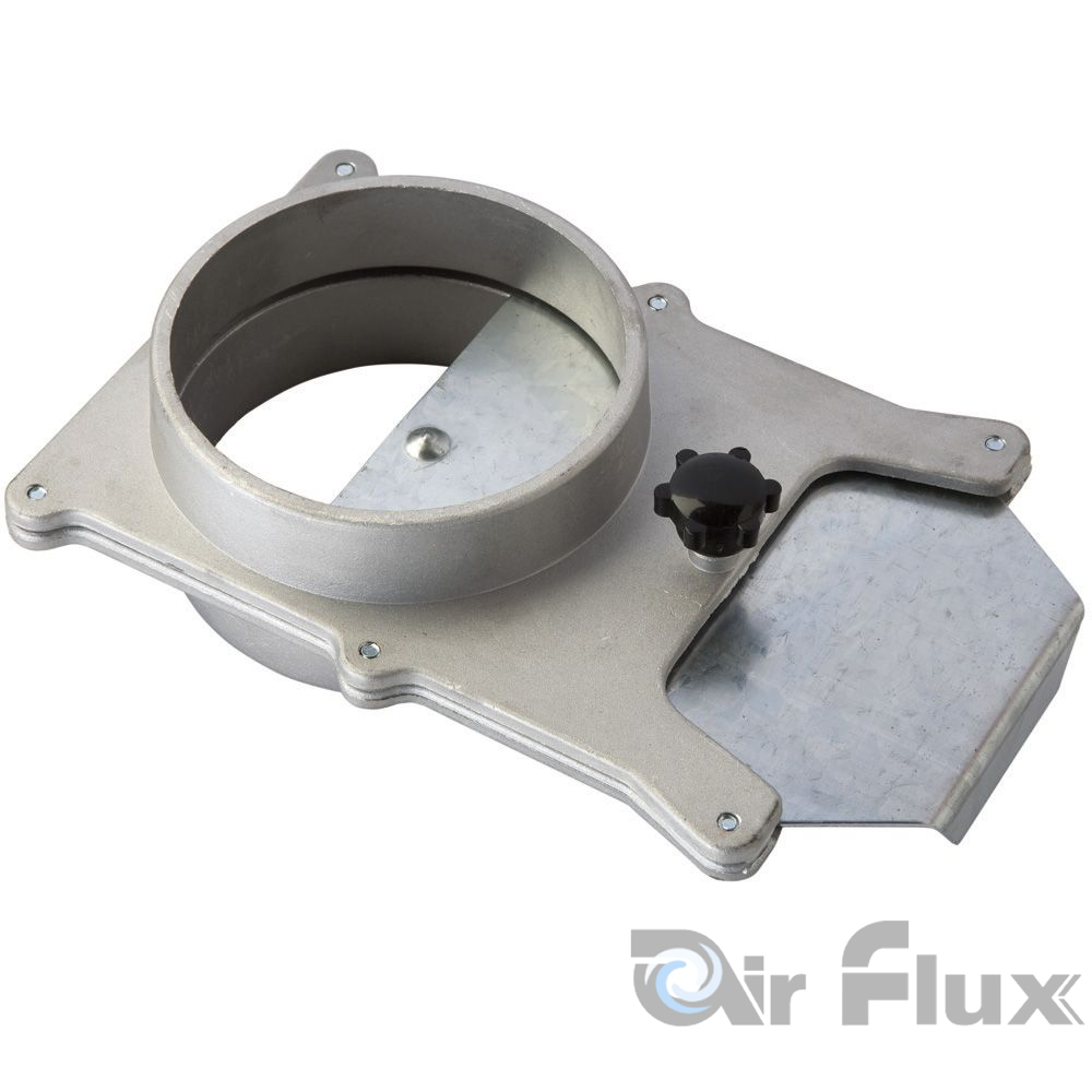 Air Flux Vanne d'arrêt ALU 100mm