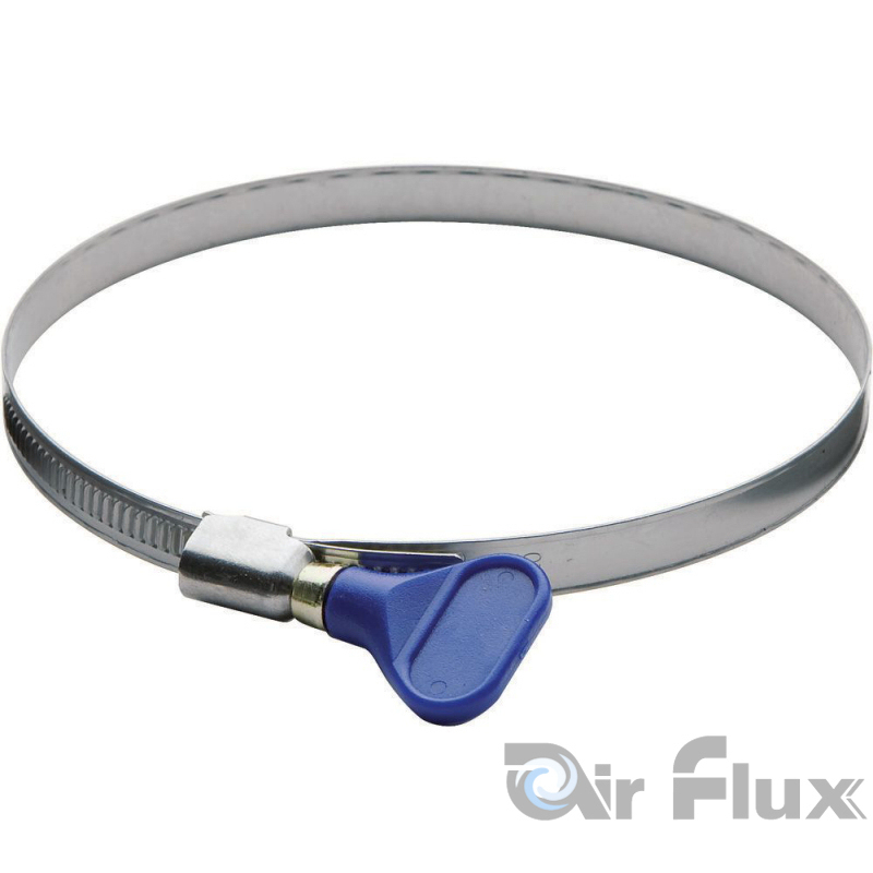 Air Flux Collier de serrage 100mm avec vis à pouce (5 pcs)