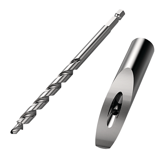 Kreg Foreman -- Mèche Micro-Poket™ avec guide de perçage.