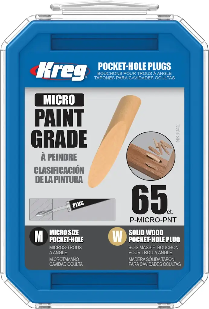 Kreg Massief Houten Micro Pocket-Hole Pluggen