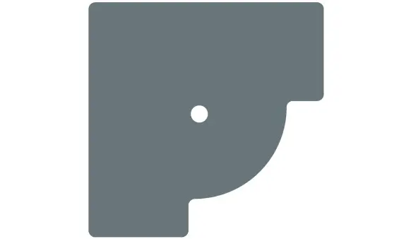 Kreg Plaque de réduction 10 mm