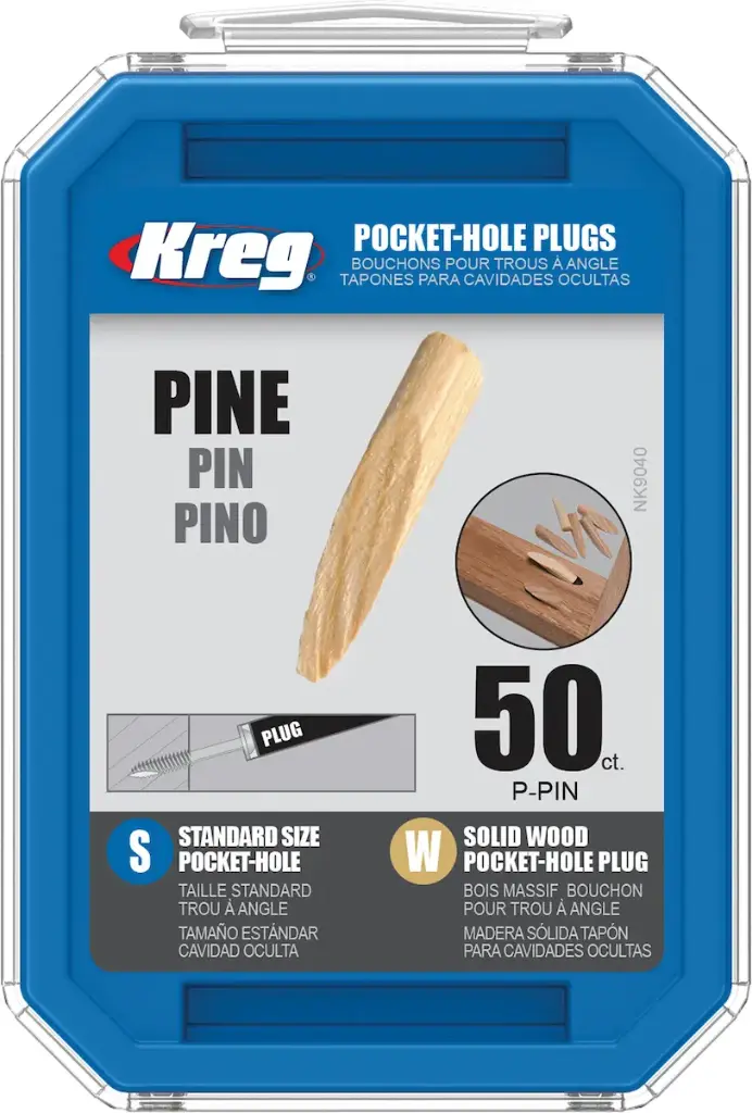 Kreg Massief dennenhout Pocket-Hole pluggen