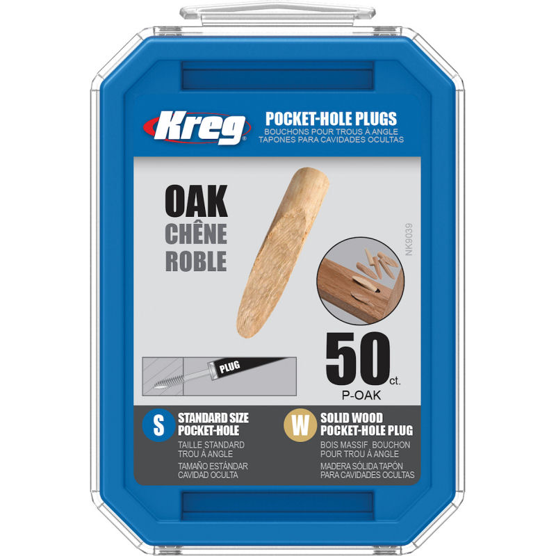 Kreg Massief hout standaard Pocket-Hole pluggen