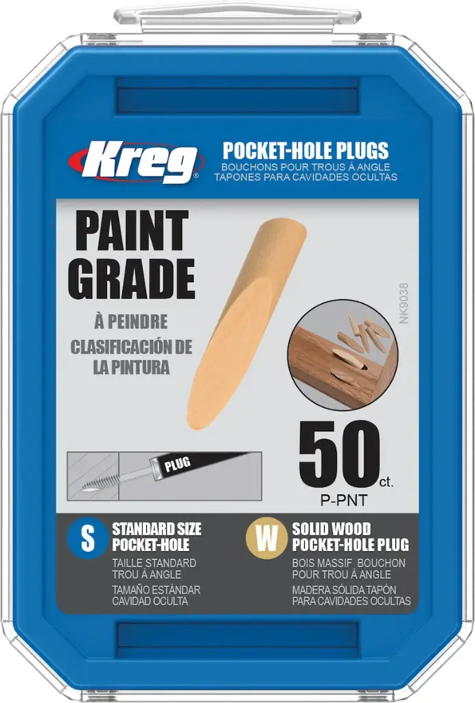 Kreg Massief hout standaard Pocket-Hole pluggen