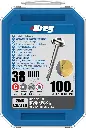 Kreg Pocket-Hole schroeven 38 mm, Zinc Coated, Maxi-Loc, Grof, 100 stuk