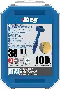 Kreg Pocket-Hole Screws 38 mm, Blue-Kote™, Maxi-Loc, Coarse Thread, 100 piece