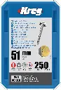 Kreg Pocket-Hole schroeven 51 mm, Zinc Coated, Maxi-Loc, Grof, 250 stuk