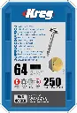 Kreg Pocket-Hole schroeven 64 mm, Zinc Coated, Maxi-Loc, Grof, 250 stuk
