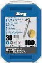 Kreg Pocket-Hole schroeven 38 mm, Zinc Coated, Maxi-Loc, Fijn, 100 stuk