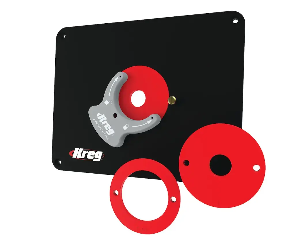 Kreg Plaque d'insertion pour table à toupie de précision - non perforée
