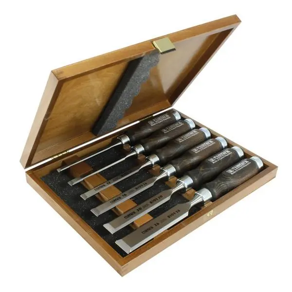 Set of bevel edge chisels, WOOD LINE PROFI 6-10-12-16-20-26