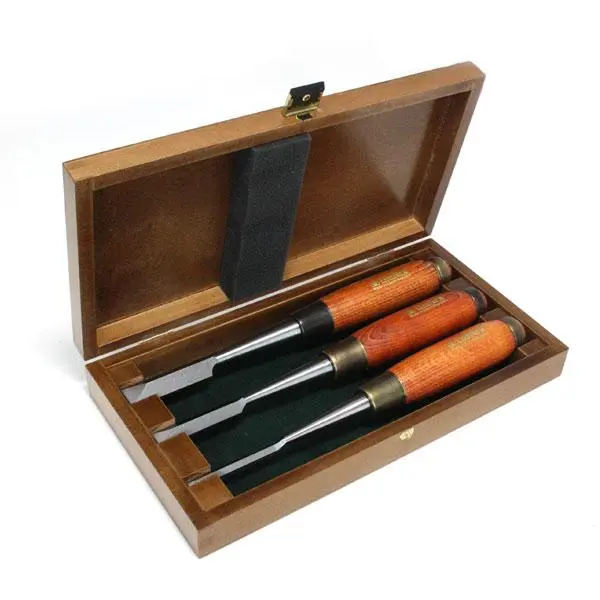 Ensemble de ciseaux à queue d'aronde, WOOD LINE PLUS 1/4"-1/2"-3/4"