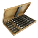 Set of woodturning chisels, STANDARD LINE 6 dílná