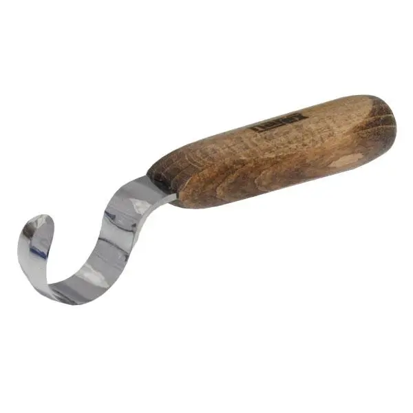 Couteau à sculpter pour cuillère, double face