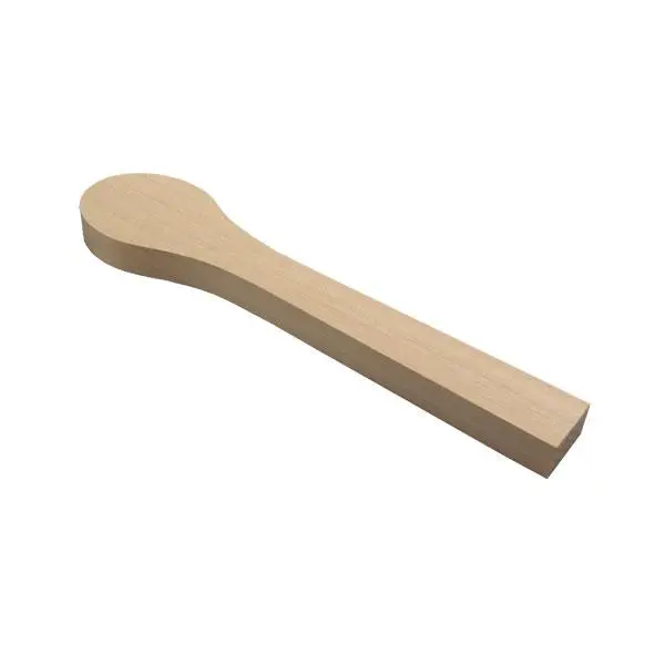 Houten lepel 255 x 55 x 14 mm