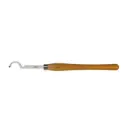 Grattoir pour creux avec tête de coupe interchangeable, col de cygne profond