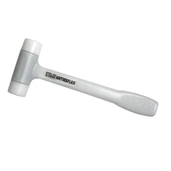 Terugslagvrije hamer met witte koppen 270 mm