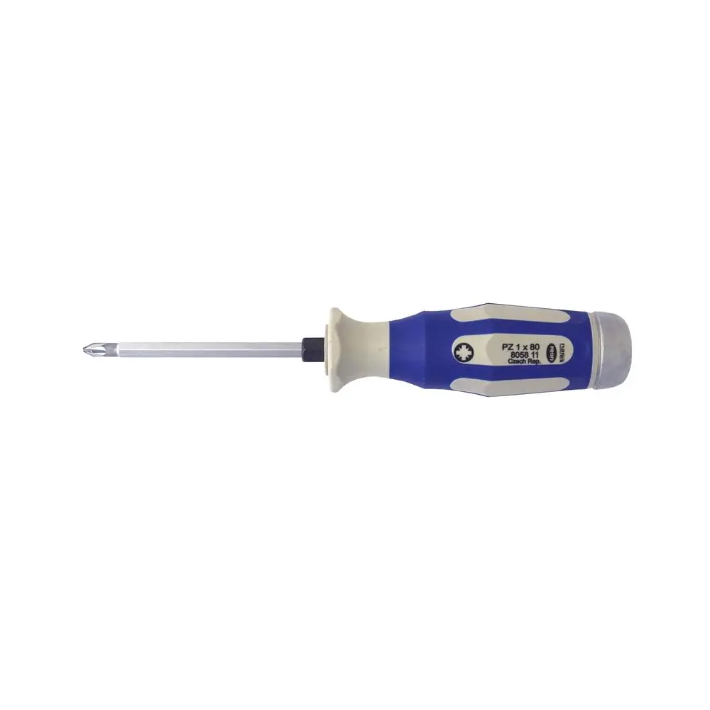 Schroevendraaier Pozidriv, STRONG LINE PROFI PZ1 x 80 mm