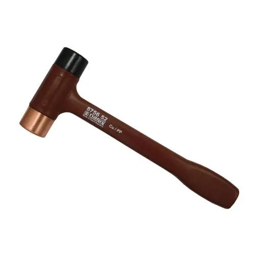 Marteau avec tête en cuivre et plastique 290 mm