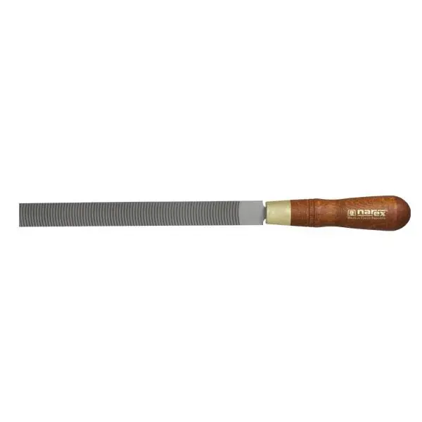 Milled-tooth file with curved teeth 250 mm