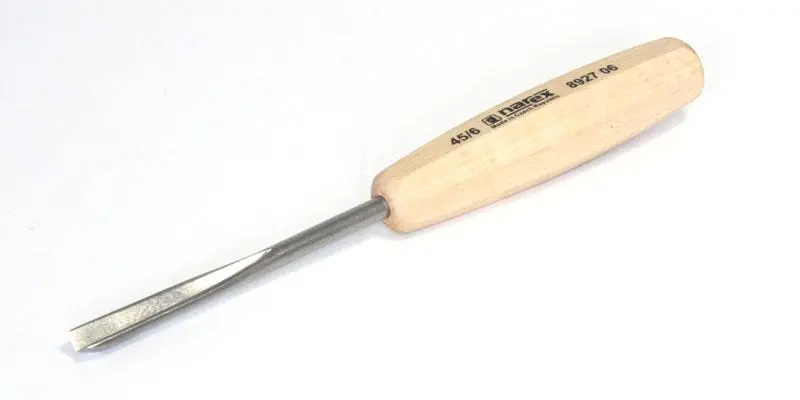 Gouge en V droite 90°, WOOD LINE STANDARD 06 x 90 mm