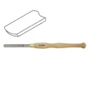 Round nose scraper, HSS LINE PROFI 18 x 150 mm