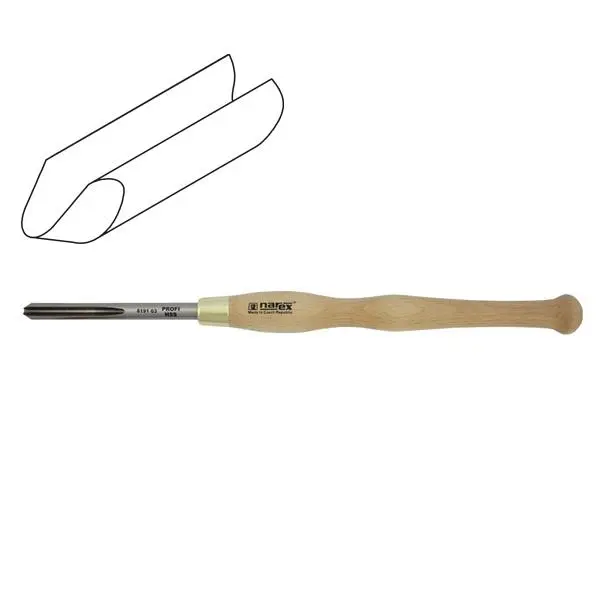 Bowl gouge, HSS LINE PROFI 13 x 150 mm