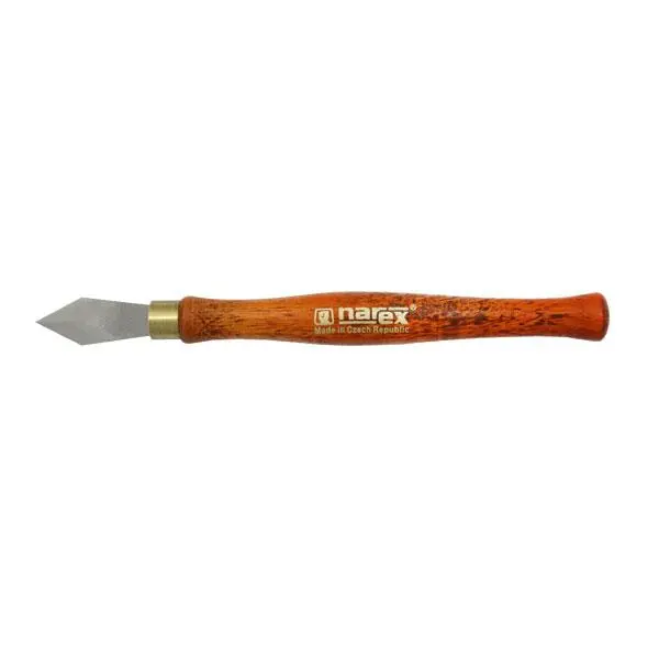 Aftekenmes 37 x 10 x 1,5 mm
