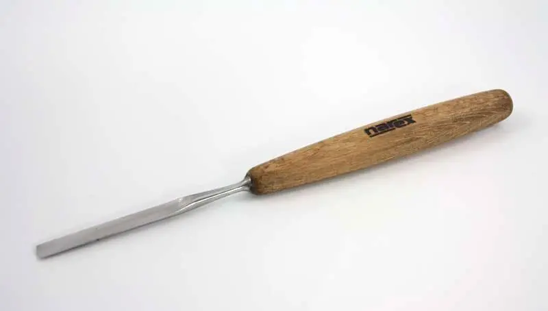 Straight carving chisel profile 5, PROFI 8 mm