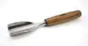 Straight carving chisel profile 9, PROFI 40 mm