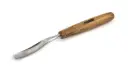 Bent carving chisel profile 7, PROFI 16 mm