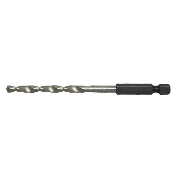 Boor met schacht 1/4" 4 mm