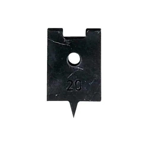 Spare blade of spade drill bit for woodworking 20 mm