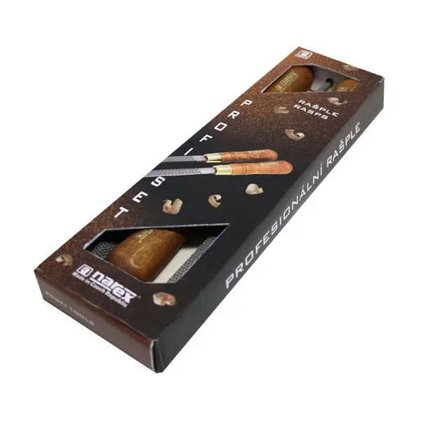 Set raspen 3-delig, 250 mm