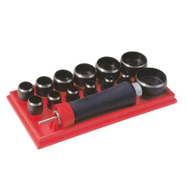 Set of exchangeable punches 13 dílná