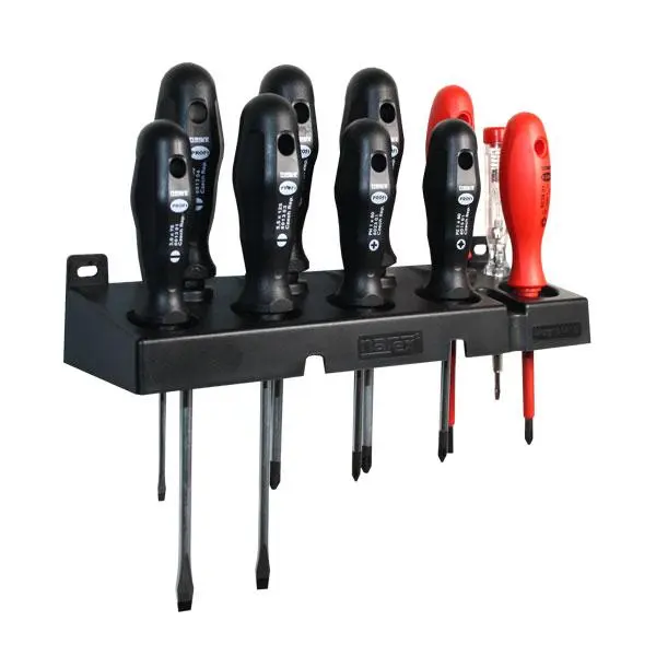 Screwdriver set in holder with magnetizer, PROFI LINE 10-dílná