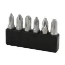 Set van bits 1/4" in een houder 6 stuks