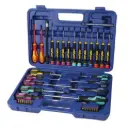 Screwdriver set in plastic case, S LINE PROFI