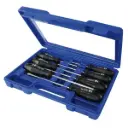 Screwdriver set in plastic case, PROFI LINE