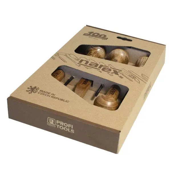 Set van graveerbeitels, PROFI 6-pc