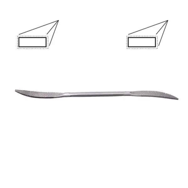 Riffler rasp, type 1 180 mm