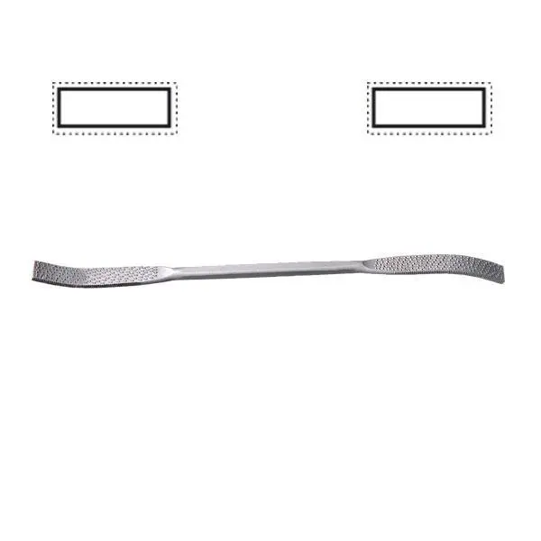 Riffler rasp, type 2 180 mm