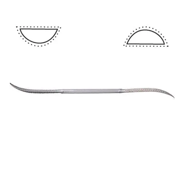 Riffler rasp, type 8 180 mm