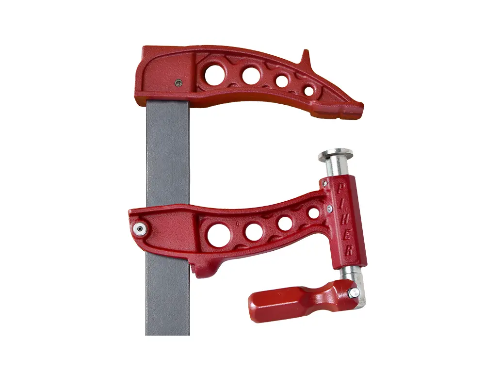 PIHER Gietijzeren klem MAXI R-80cm. Bar:40x10 mm Spandiepte:16 cm