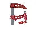 PIHER Cast iron clamp MAXI R-80cm. Bar:40x10 mm Clamping depth:16 cm