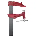 PIHER Gietijzeren klem XXL-30cm Bar:60x12 mm Spandiepte:19 cm