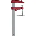 PIHER Gietijzeren klem  M-15 cm Bar:18x7 mm Spandiepte:7 cm