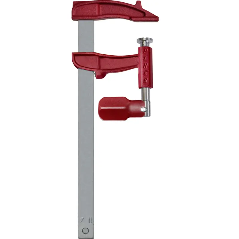 PIHER Gietijzeren klem MAXIPRESS-M-12 cm. - Piston systeem zonder torsie